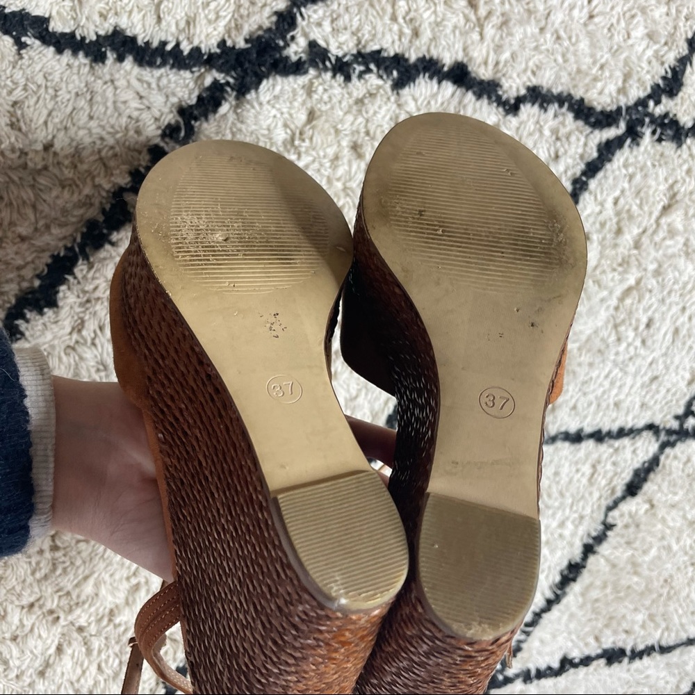 Forever New Espadrille Wedges Size 37 EUR - Picture 8 of 8
